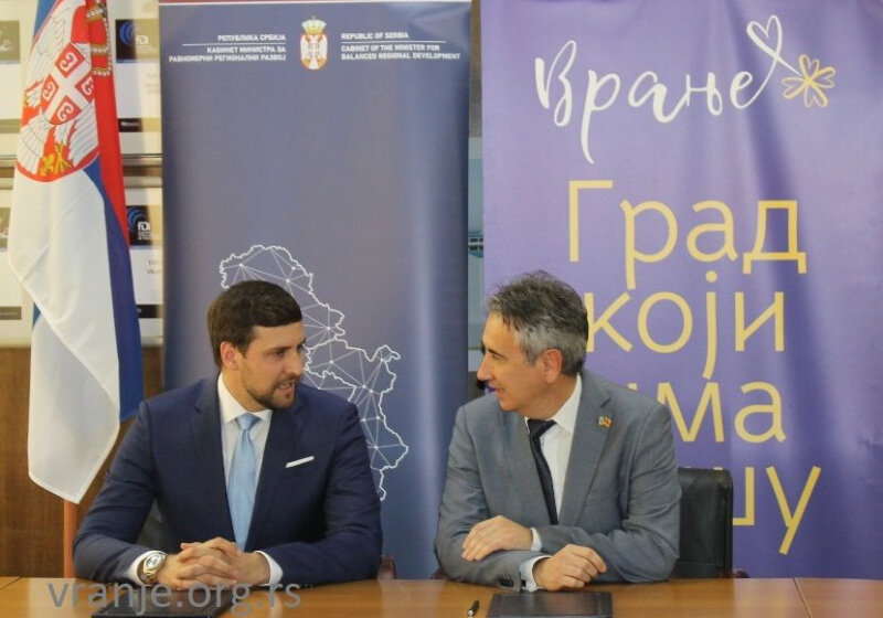 Ministar Đerlek u Vranju: Za projekat fekalne kanalizacije 8,8 miliona dinara 1
