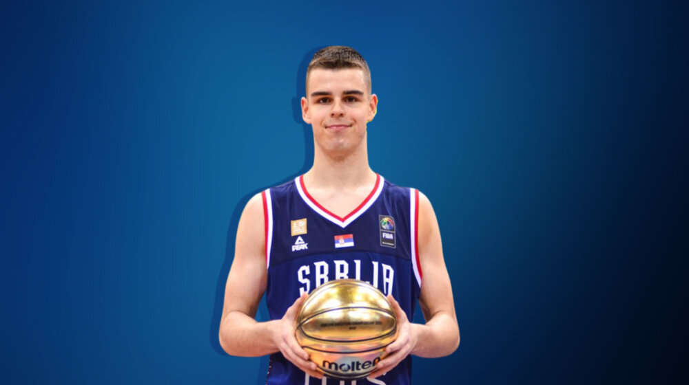 Zvezda ga umalo izgubila zbog administrativnog propusta: Ko je Nikola Topić, MVP Evrobasketa za igrače do 18 godina 1