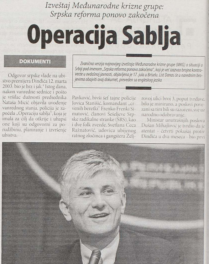 "BIA je u celosti duboko upletena u kriminalne aktivnosti": Šta je pre 20 godina pisalo u međunarodnom izveštaju o bezbednosnim službama u Srbiji? 2