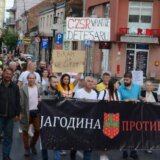 „Megafoni” protiv „kolonaša”: U Jagodini posle 20 godina održan protest 11