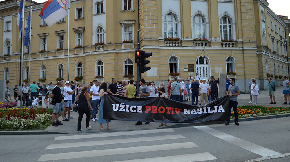 Novi protest "Užice protiv nasilja": Od zahteva nećemo odustati 1