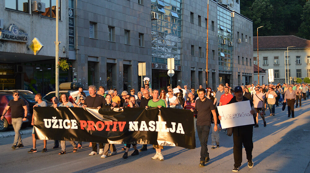 Protest „Užice protiv nasilja" u četvrtak: Vlast i dalje promoviše nasilje 1