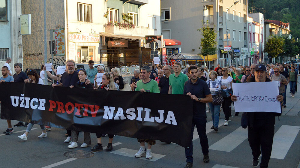 Nastavlja se protest „Užice protiv nasilja“: Nije erski ćutati 1