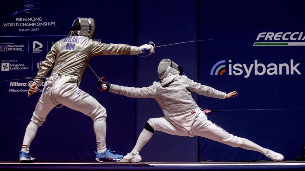 Ukinuta kazna Ukrajinki koja je suspendovana sa Svetskog prvenstva u mačevanju zato što je odbila da se pozdravi sa rivalkom iz Rusije 1