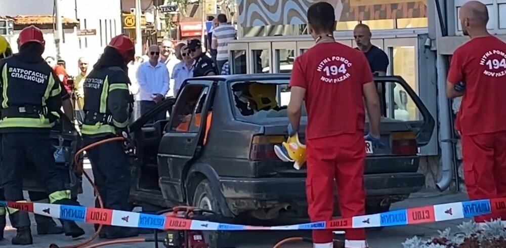 Novi Pazar: Održana pokazna vežba spasilačkih jedinica 1