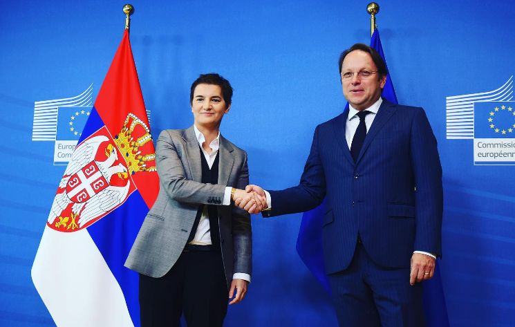 Kako protiče poseta Ane Brnabić Briselu (FOTO) 1