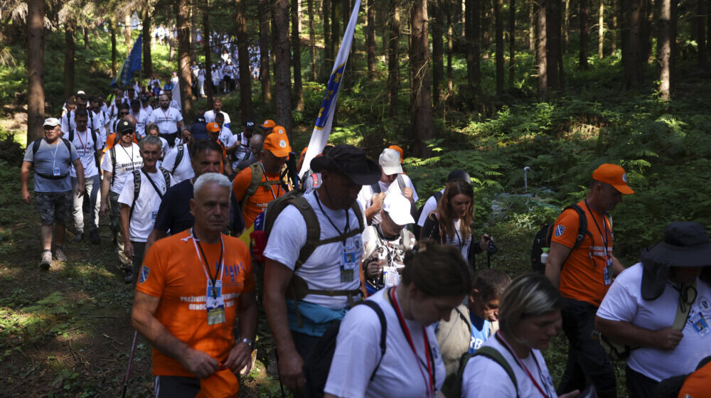 srebrenica, marš mira