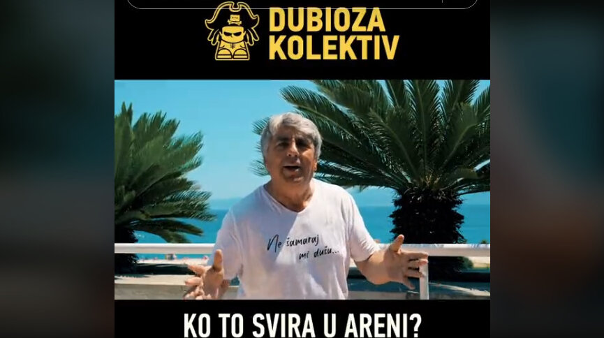 "Puležani, volite li narodnjake": Zabranjeni pevač poziva ljude na koncert Dubioze Kolektiv u Puli 1