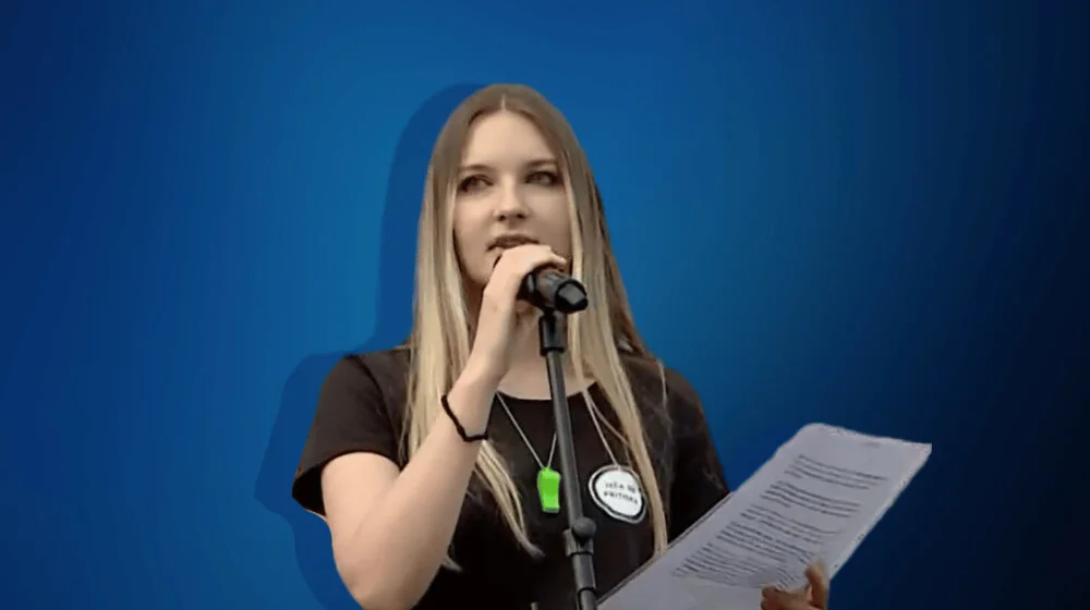 "Naš svet - naša pravila": Ko je Emilija Milenković, studentkinja koja je poručila da je Vranje zarobljen grad? 1