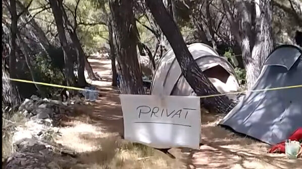 Postavili su natpis "privatno" i letovali besplatno u Hrvatskoj 1