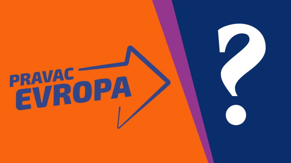 "Pravac Evropa", cilj već u imenu 1