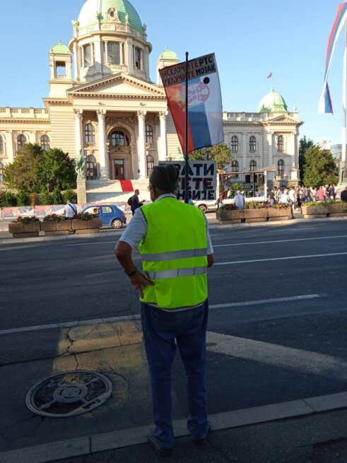 protest5 Završen jedanaesti protest Srbija protiv nasilja (FOTO/VIDEO) 21