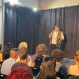 Na letnjoj sceni u Pozorišnom muzeju u Zaječaru, odigrana monodrama "Pupin - istorija velikana" 11