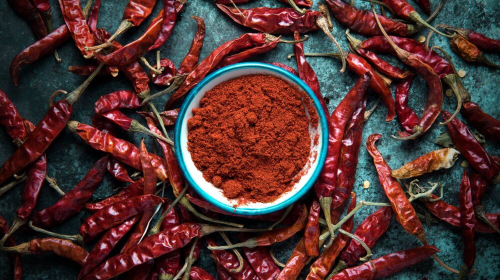 čili, tucana paprika
