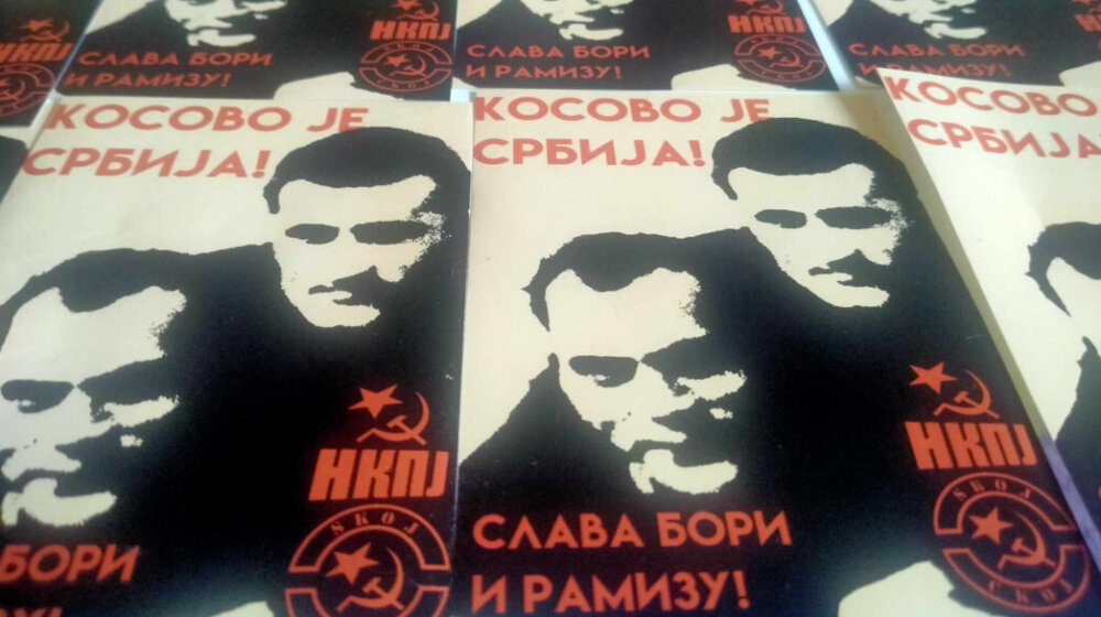 Mladi komunisti poslali Vjosi Osmani i Aljbinu Kurtiju nalepnice 1