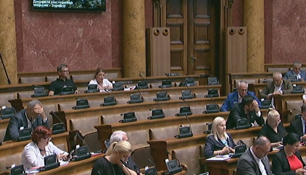 Gavrilović: Parlament služi kultu predsednika Vučića, on ne može biti nosilac skupštinske liste 1