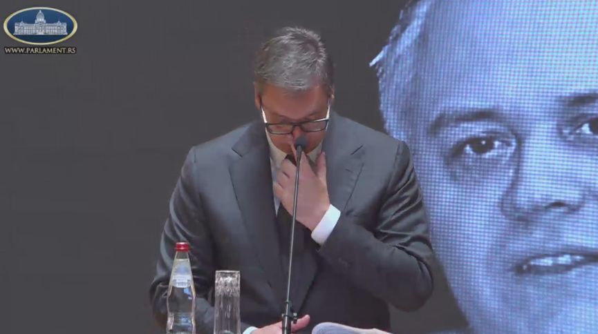 Posle haotične sednice Vučić u Skupštini 3 Posle haotične sednice Vučić u Skupštini 3