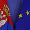 zastave Srbije i EU