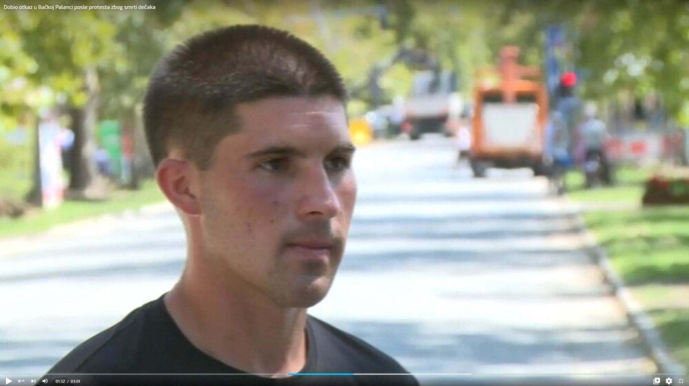 Radnik kome su dali otkaz zbog protesta pozvan nazad na posao: "Gubimo decu, treba da ih je sramota" 1