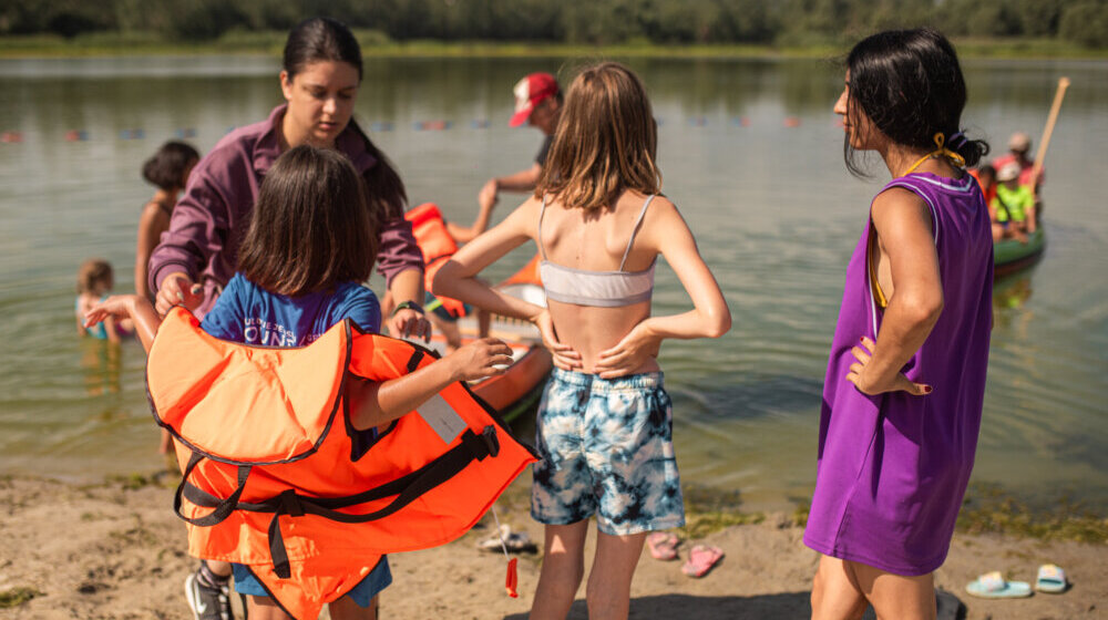 Kamp "Košnica prijateljstva" na Begečkoj jami: Ove godine dve grupe mališana na druženju i kupanju 1