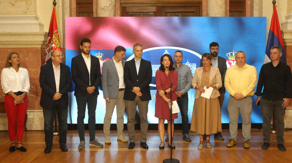 Aleksić, Đilas i Zeleno-levi front zauzeli skoro dve trećine liste Srbija protiv nasilja, Ponoš bolje prošao od DS 1