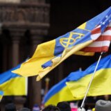Ukrajina SAD zastave