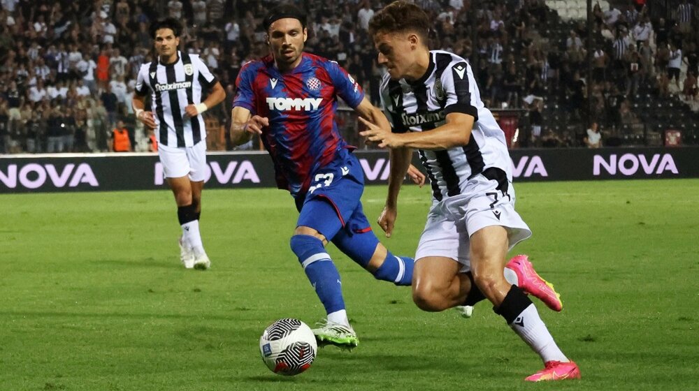 Splićani pali na "Tumbi": Paok izbacio Hajduk, Živković dao dva gola (VIDEO) 1