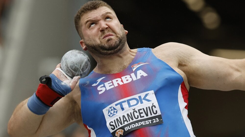 Sinančević u finalu SP u bacanju kugle 1