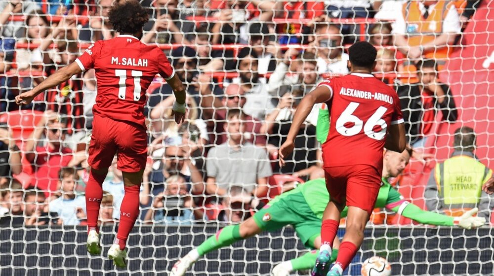 Salahu odbranjen penal, a iz odbijene lopte je nadmašio Džerarda (VIDEO) 1