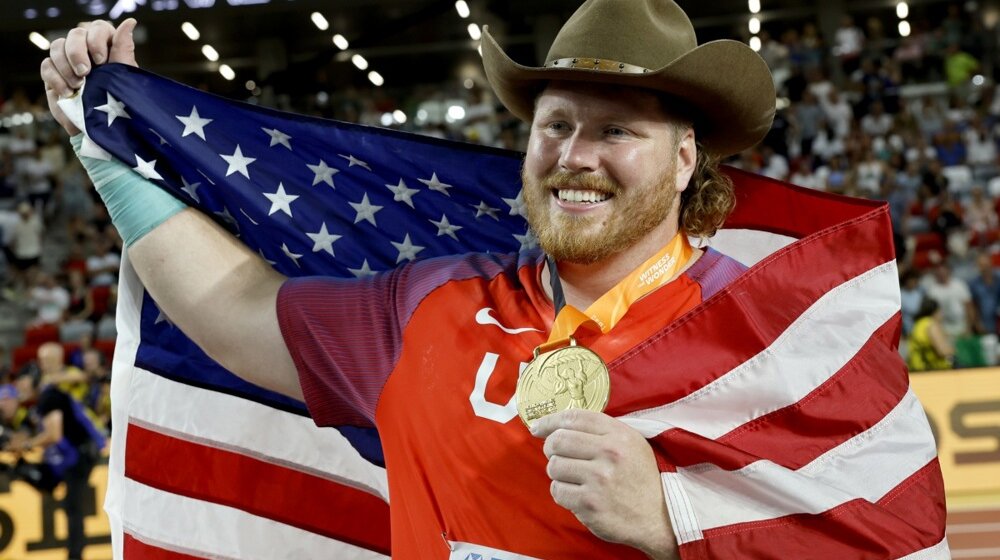 Krauzer opet do zlata u bacanju kugle rekordom svetskog prvenstva, Sinančević deveti 1