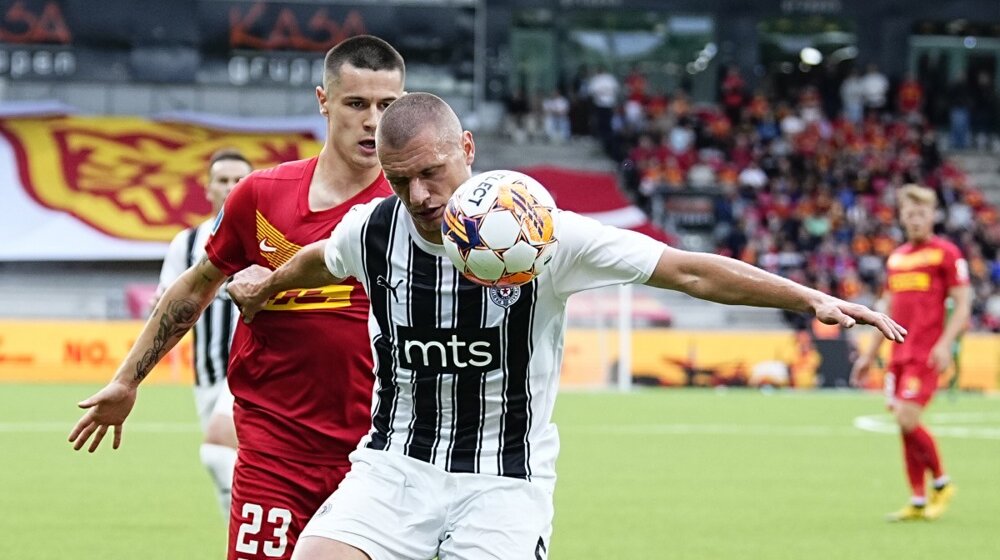 "Petarda" Nordsjelanda za verovatni kraj Partizanovih nada o plasmanu u Ligu konferencije 1