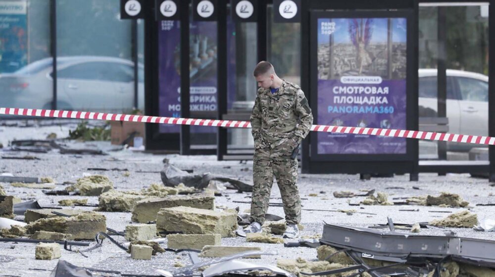 Russia accuses Ukraine of drone attack on Moscow