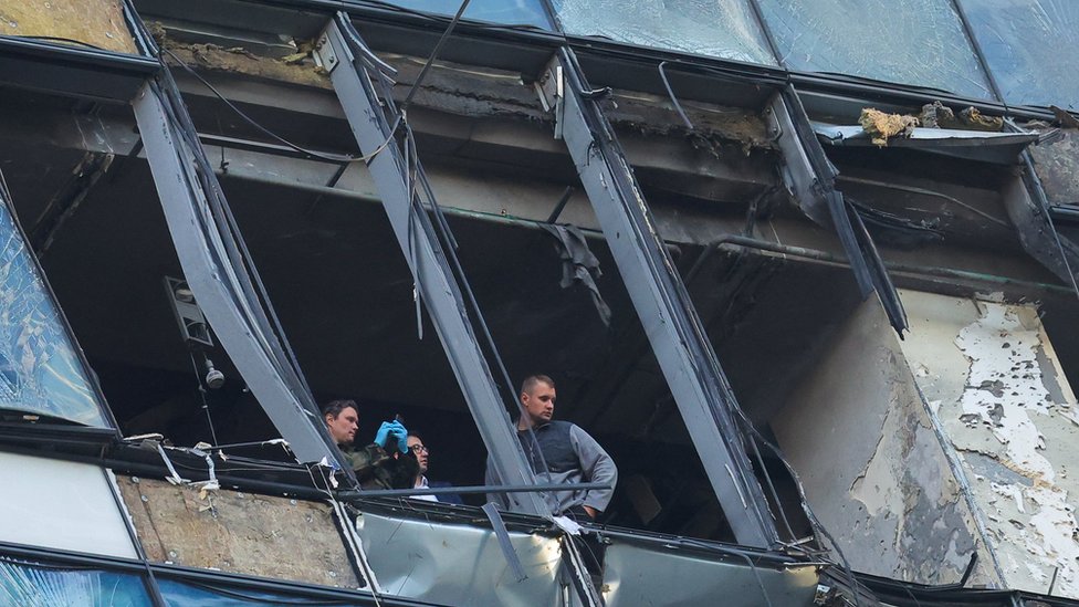 Rusija i Ukrajina: Novi napad dronovima na Moskvu, pogođena ista višespratnica, u ruskim udarima u danu ubijeno 10 ljudi, više od 70 ranjeno 1 Moskva City complex