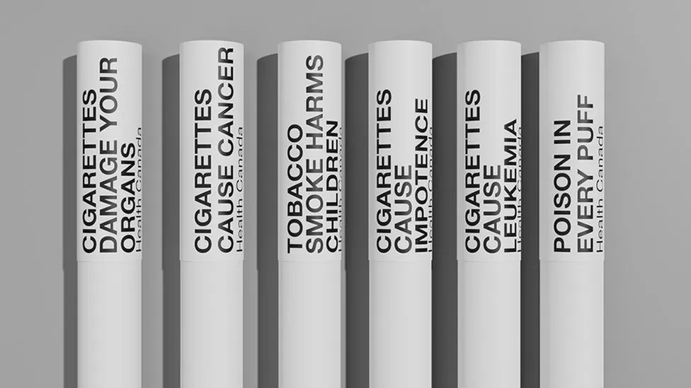 Zdravlje: U Kanadi ubuduće upozorenje o štetnosti pušenja od sada obavezno na svakoj cigareti, Srbija u svetskom vrhu po broju pušača 1 Nove cigarete sa upozorenjem u Kanadi