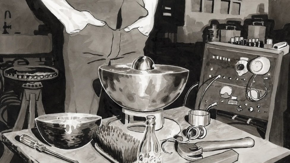 Plavi bljesak: Kako je trenutak nepažnje doveo do smrtonosne nesreće u Openhajmerovom projektu „Menhetn“ 2 „Kritični sistem" se sastojao od plutonijumskog jezgra i dve hemisfere neutronskih „reflektora" napravljenih od berilijuma