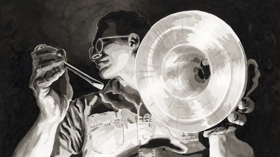 Plavi bljesak: Kako je trenutak nepažnje doveo do smrtonosne nesreće u Openhajmerovom projektu „Menhetn“ 10 Slotin u trenutku pre nesreće