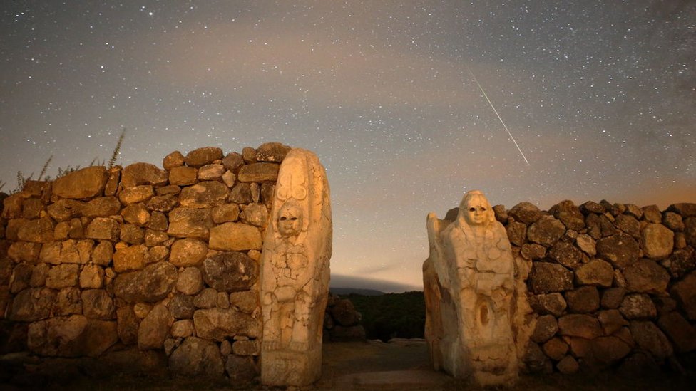 Meteor je primećen pred vratima Sfinge istorijskog, turskog grada Hatuša
