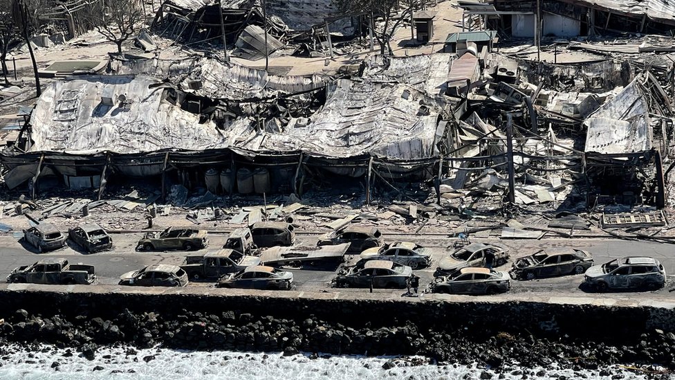 Požari i Havaji: Više od 100 mrtvih, drevni grad potpuno spaljen, više od 1.000 nestalih - „sve je pretvoreno u prah i pepeo" 3 požar na Havajima