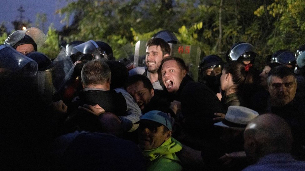 Šodroš, protest na Šodrošu