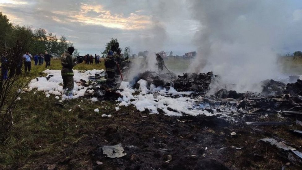 Rusija i Ukrajina: Putin bez komentara o padu aviona u kojem je bio vođa Vagnera Prigožin, Zelenski kaže da Ukrajina nije imala veze sa tim 9 Prigožin, avion