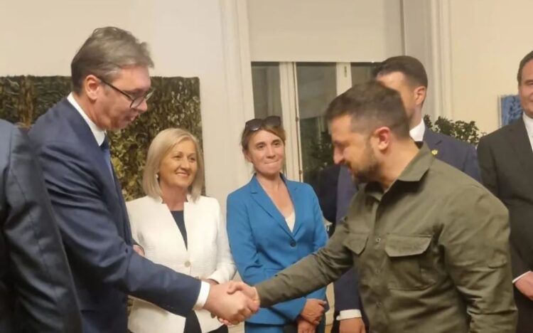 Vučić uoči sastanka objavio fotografiju sa Volodimirom Zelenskim 1
