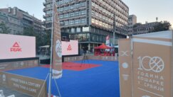 Na Trgu Republike izložba povodom sto godina košarke u Srbiji 5