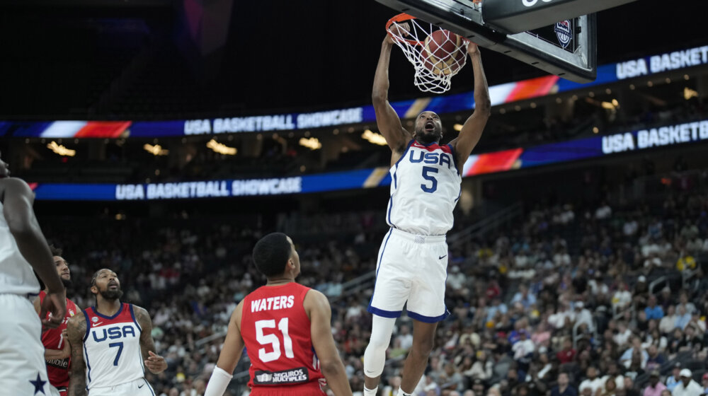 Amerikanci pokazali mišiće uoči dolaska u Evropu: Portoriko savladan u Las Vegasu s 43 razlike 1