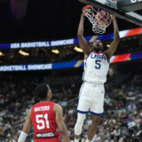 Amerikanci pokazali mišiće uoči dolaska u Evropu: Portoriko savladan u Las Vegasu s 43 razlike 4