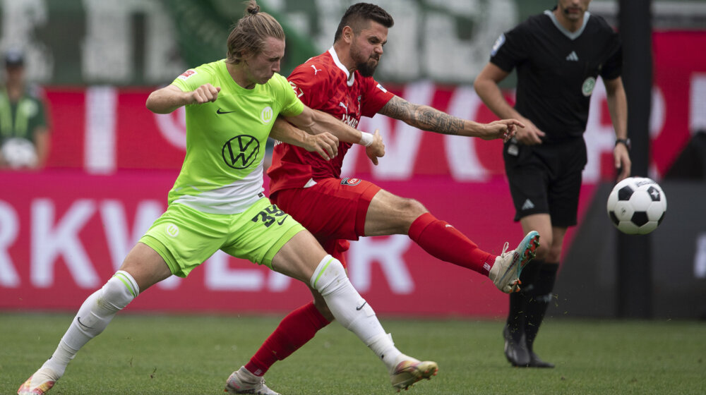 Willkommen: Debitant u Bundesligi Hajdenhajm primio prvi gol u 6. minutu 1