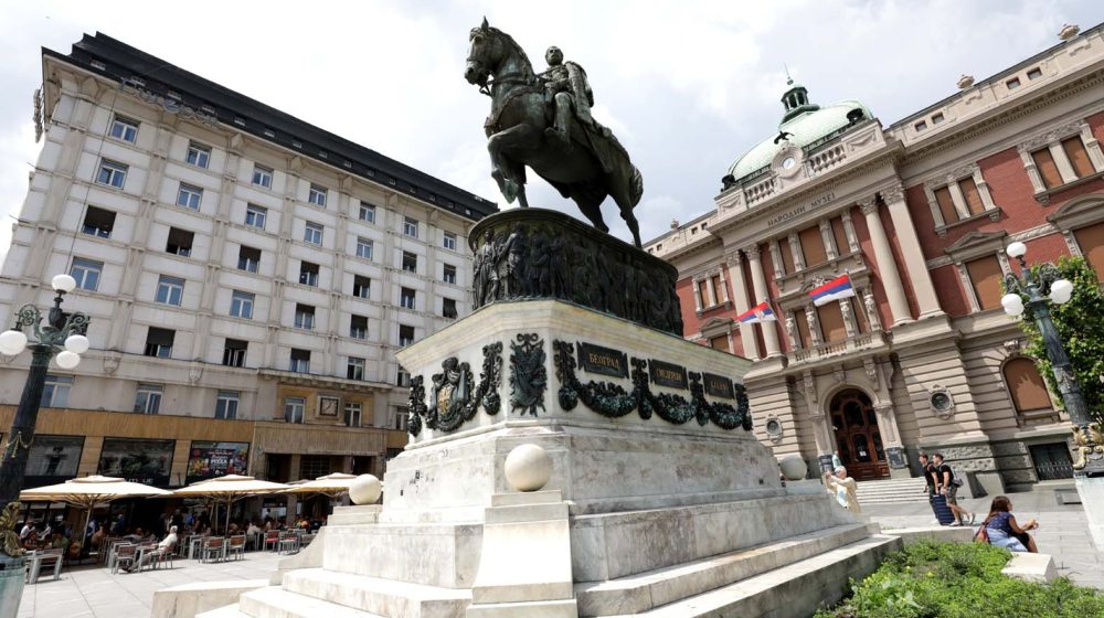 spomenik knezu mihailu foto Aleksandar Roknić