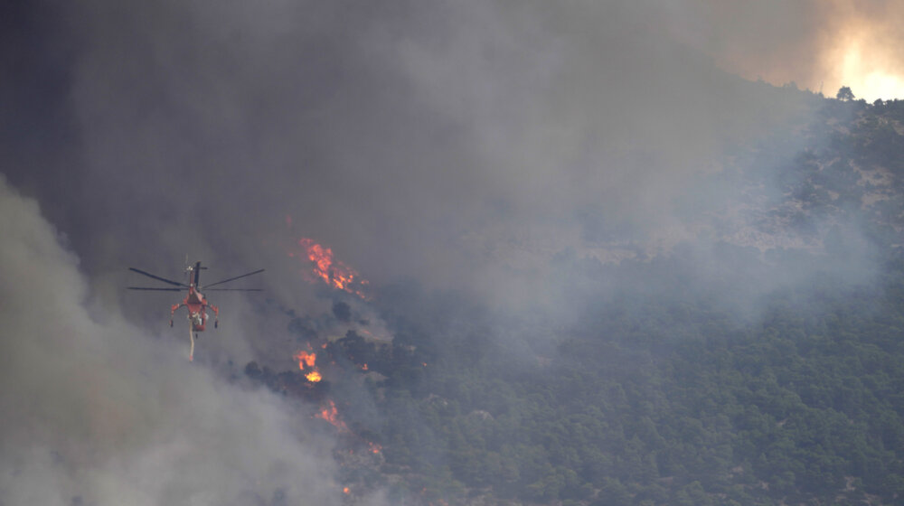 Dve osobe uhapšene zbog podmetanja požara u Grčkoj 1