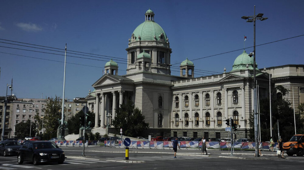 Vanredno zasedanje Skupštine Srbije zakazano za utorak, 5. septembar 1