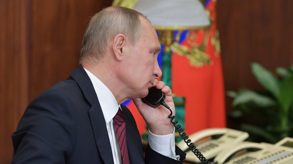 Vladimir Putin, telefon