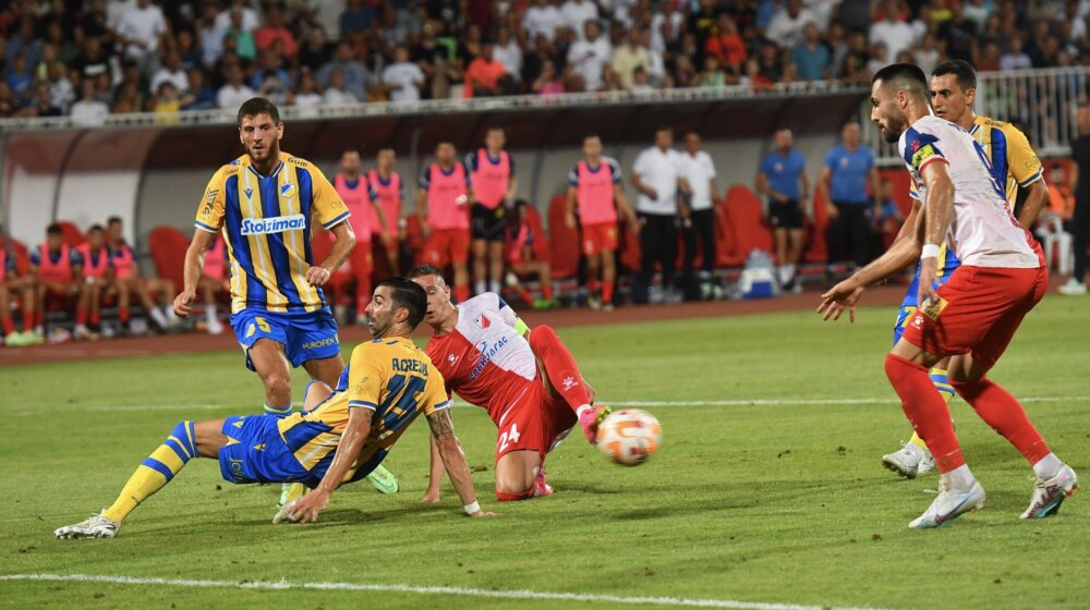 Vojvodina zaustavljena na evropskom putu, Apoel je bio nepremostiva prepreka 1